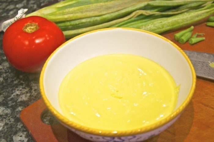 Homemade Mayonnaise Italian Way