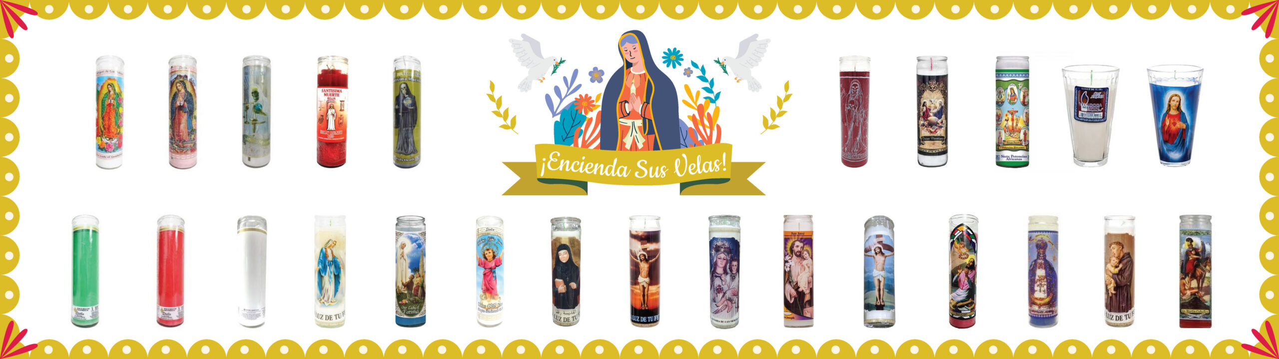 Mexican-Candles-Banner