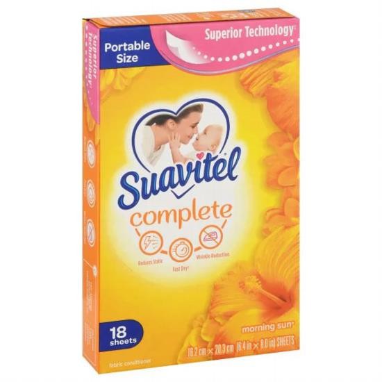 Sauvitel Dryer Sheets Morning Sun Complete