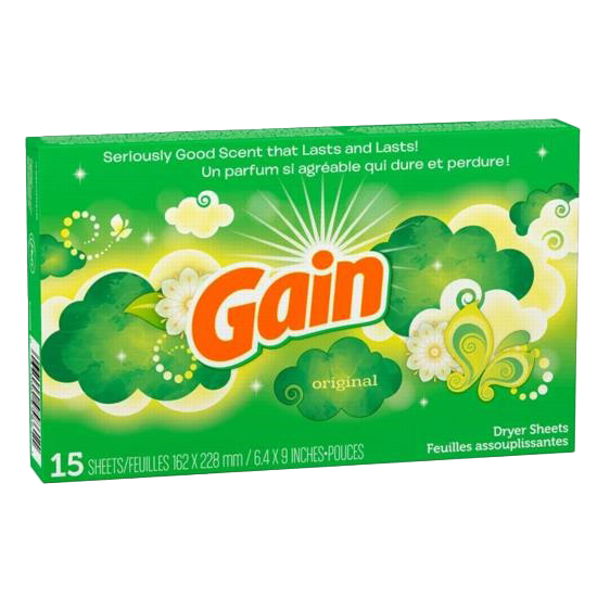 Gain Dryer Sheets Original Scent