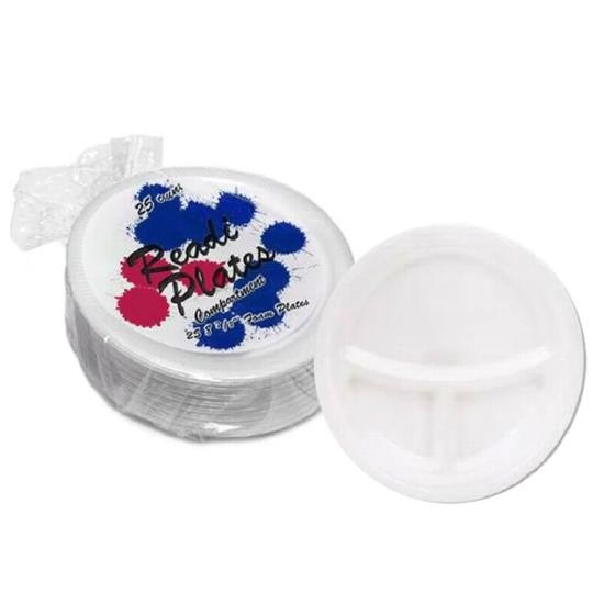 Readi Foam Plates 3-Sections